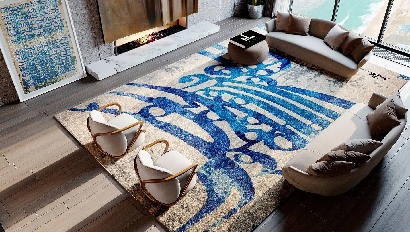 Hand tufted rugs