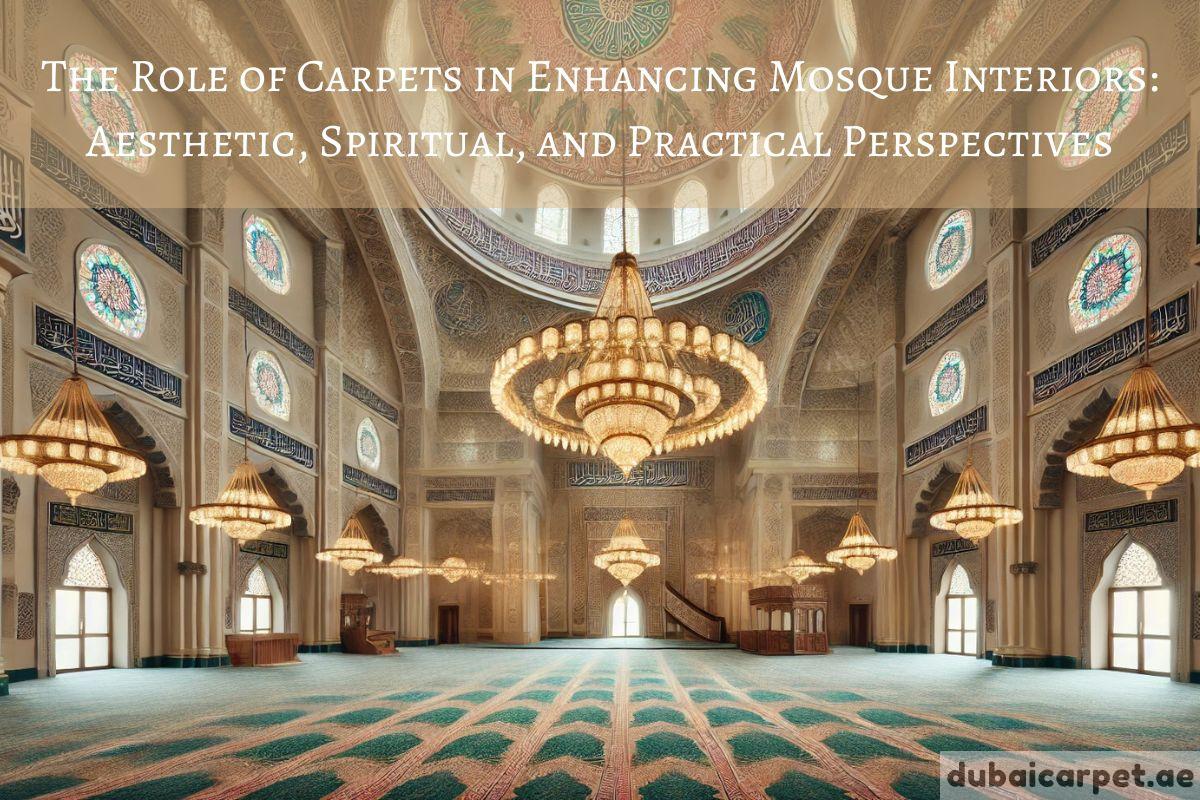 You are currently viewing The Role of Carpets in Enhancing Mosque Interiors: Aesthetic, Spiritual, and Practical Perspectives